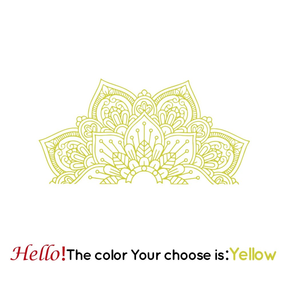 1 pc cool colorful half mandala Wall Sticker Pvc Wall Art Stickers Modern Fashion Wallsticker Wall Art Sticker Murals - Fiesta Vellore1 pc cool colorful half mandala Wall Sticker Pvc Wall Art Stickers Modern Fashion Wallsticker Wall Art Sticker MuralsFiesta VelloreFiesta Vellore175212782;20251225;176662167781LKM0389 - SizeM28X55YellowSbb7618f1b2d3450da8cd4b97e6f7f104e