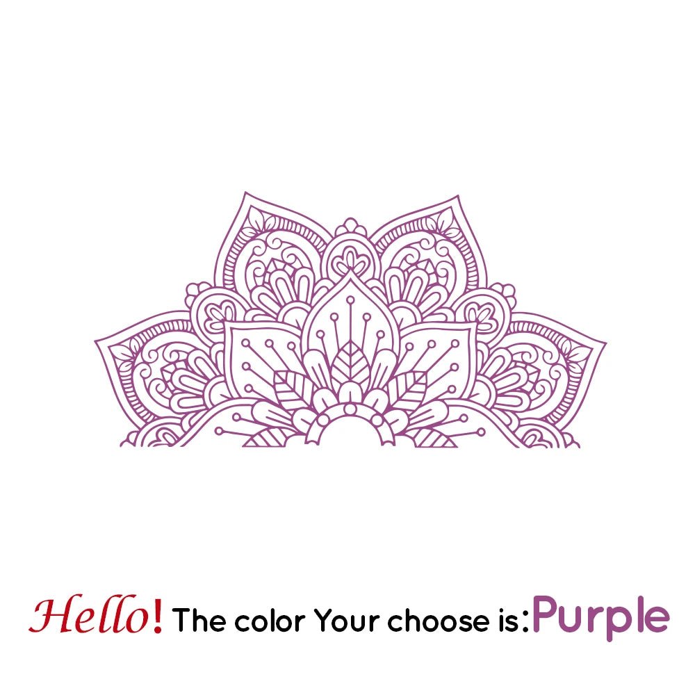 1 pc cool colorful half mandala Wall Sticker Pvc Wall Art Stickers Modern Fashion Wallsticker Wall Art Sticker Murals - Fiesta Vellore1 pc cool colorful half mandala Wall Sticker Pvc Wall Art Stickers Modern Fashion Wallsticker Wall Art Sticker MuralsFiesta VelloreFiesta Vellore175212783;20251225;1766621677A9VQI0389 - SizeM28X55PURPLES7928adba809243af80a03a7094f5f48fC