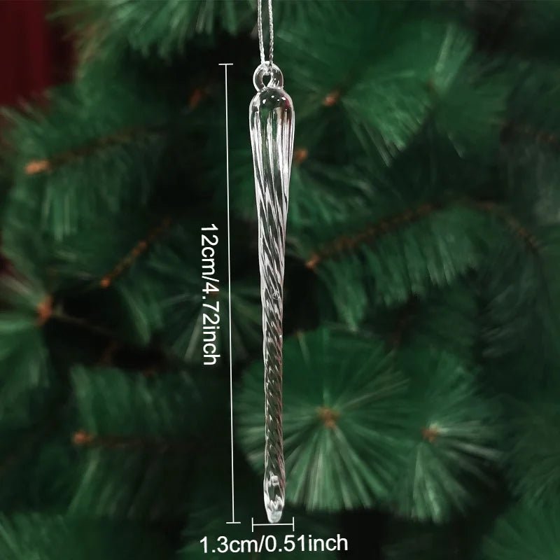 10pcs Acrylic Christmas Ornaments with Hanging Rope Transparent, Assorted Sizes Perfect for Tree Decoration & Holiday Crafts DIY - Fiesta Vellore10pcs Acrylic Christmas Ornaments with Hanging Rope Transparent, Assorted Sizes Perfect for Tree Decoration & Holiday Crafts DIYFiesta VelloreFiesta Vellore175214547;20251225;17666217448rA2f10PCS120mmStriped ice conCNS38d0836137bf4b6db293969fd5868b7fJ