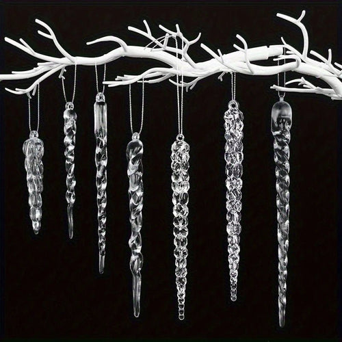 10pcs Acrylic Christmas Ornaments with Hanging Rope Transparent, Assorted Sizes Perfect for Tree Decoration & Holiday Crafts DIY - Fiesta Vellore10pcs Acrylic Christmas Ornaments with Hanging Rope Transparent, Assorted Sizes Perfect for Tree Decoration & Holiday Crafts DIYFiesta VelloreFiesta Vellore175214541;20251225;1766621744ZGhTo10PCS128mmFine ice bar peCNSdca53b6b571d4fbf8f6e3039c8eaa8e6p