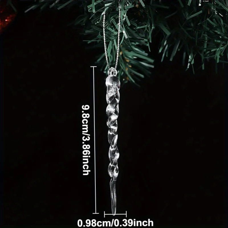 10pcs Acrylic Christmas Ornaments with Hanging Rope Transparent, Assorted Sizes Perfect for Tree Decoration & Holiday Crafts DIY - Fiesta Vellore10pcs Acrylic Christmas Ornaments with Hanging Rope Transparent, Assorted Sizes Perfect for Tree Decoration & Holiday Crafts DIYFiesta VelloreFiesta Vellore175214548;20251225;1766621744C0SHy10PCS98mmIce Bar PendantCNS31af2aa934c9450d9458e899c892dbcfV