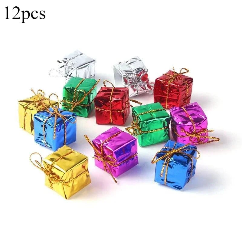 12pcs Mini Gift Boxes Christmas Tree Pendant & Drop Ornaments Colorful Square Foam Box Ornaments New Year Party Decors Wholesale - Fiesta Vellore12pcs Mini Gift Boxes Christmas Tree Pendant & Drop Ornaments Colorful Square Foam Box Ornaments New Year Party Decors WholesaleFiesta VelloreFiesta Vellore175214582;20251225;1766621746uUbKX3cmS4180a0f6f7fb416f98284db55232f779c