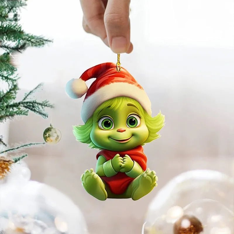 12pcs Whimsical Green Christmas Tree Ornaments - Acrylic Wooden Hanging Decorations For Holiday & Thanksgiving Home Decor - Fiesta Vellore12pcs Whimsical Green Christmas Tree Ornaments - Acrylic Wooden Hanging Decorations For Holiday & Thanksgiving Home DecorFiesta VelloreFiesta Vellore175214506;20251225;1766621743CWwmE10pcsSfc21d6fba33f4e5c80d48e813923fca42