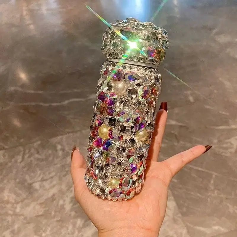 150ML Luxury Diamond Thermos Bottle Double Wall Stainless Steel Water Bottle Insulated Vacuum Cup Drinking Tumbler Creative Gift - Fiesta Vellore150ML Luxury Diamond Thermos Bottle Double Wall Stainless Steel Water Bottle Insulated Vacuum Cup Drinking Tumbler Creative GiftFiesta VelloreFiesta Vellore175190802;20251224;1766599890fMDkDPink150mlS46dea763809f461290d67b5f455ccf36D