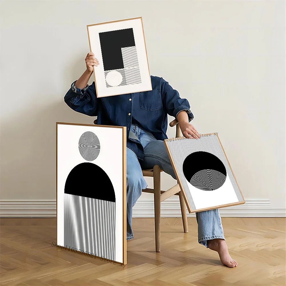 1pc Abstract Modern Art Geometrical Shapes Poster Self - adhesive Art Waterproof Paper Sticker Coffee House Bar Room Wall Decor - Fiesta Vellore1pc Abstract Modern Art Geometrical Shapes Poster Self - adhesive Art Waterproof Paper Sticker Coffee House Bar Room Wall DecorFiesta VelloreFiesta Vellore175213611;20251225;1766621683C6k3d10x15cm No Framez6Sc029ea412f344d148dd65490cc157390Q