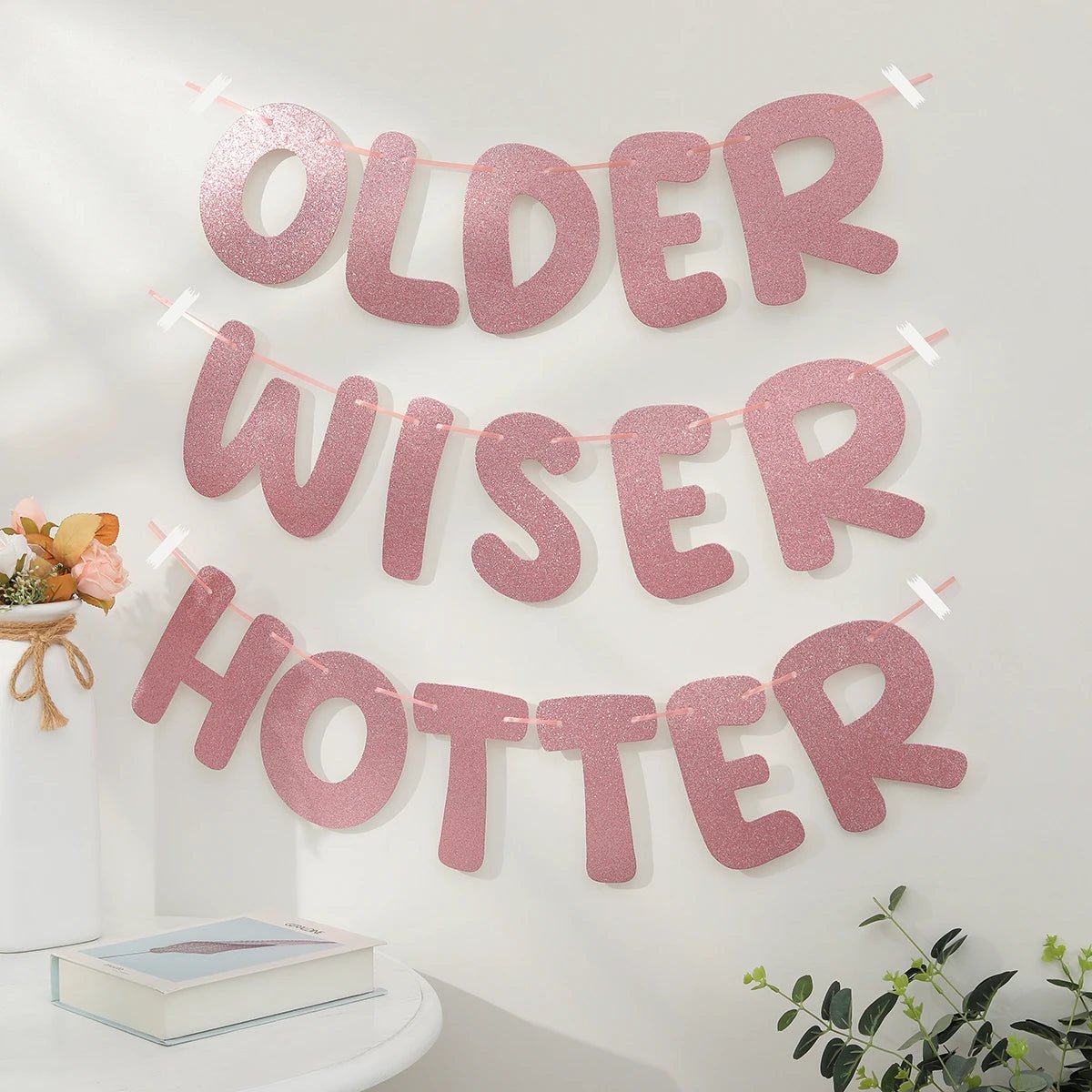 1pc Older Wiser Hotter magic silver onion powder flag disco birthday party decorative banner - Fiesta Vellore1pc Older Wiser Hotter magic silver onion powder flag disco birthday party decorative bannerFiesta VelloreFiesta Vellore175214616;20251225;1766621747UV0UNPinkS43b27553864b416897fe199fa2932619G