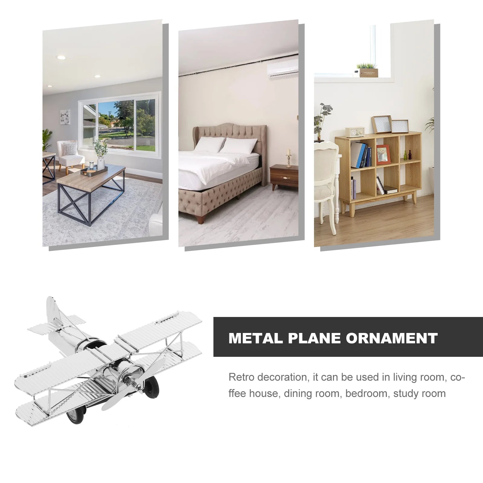 1pc Vintage Metal Fighter Plane Model Iron Retro Aircraft Decorative Airplane Home Decor Room Living Coffee Bedroom Study - Fiesta Vellore1pc Vintage Metal Fighter Plane Model Iron Retro Aircraft Decorative Airplane Home Decor Room Living Coffee Bedroom StudyFiesta VelloreFiesta Vellore175212234;20251225;1766621657bzlIg16.20X13.00X7.00CMS569546c89f3144bb8035526334ea0cc88