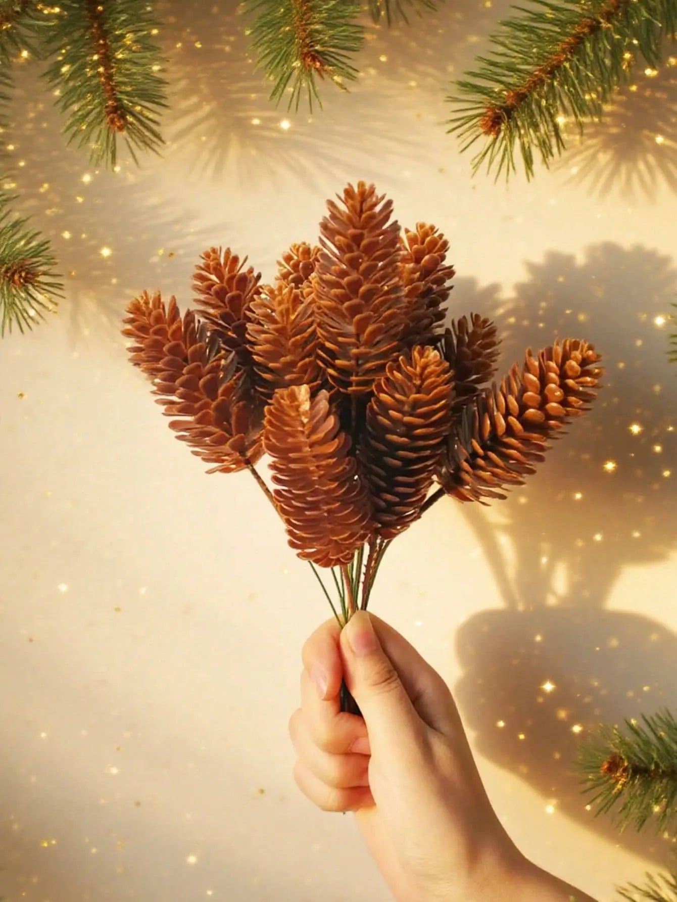 20/30pcs Artificial Pine Cone Plant Ornaments Realistic Suitable for Xmas Tree Wreath Garland Vase Table Winter Holiday Party - Fiesta Vellore20/30pcs Artificial Pine Cone Plant Ornaments Realistic Suitable for Xmas Tree Wreath Garland Vase Table Winter Holiday PartyFiesta VelloreFiesta Vellore175214536;20251225;1766621744qRJWZ20pcsS6823e0b7d2034f31a7cff4bf7bbec9acl