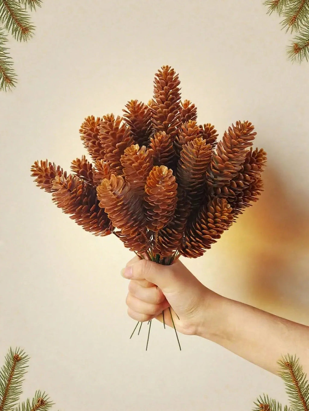20/30pcs Artificial Pine Cone Plant Ornaments Realistic Suitable for Xmas Tree Wreath Garland Vase Table Winter Holiday Party - Fiesta Vellore20/30pcs Artificial Pine Cone Plant Ornaments Realistic Suitable for Xmas Tree Wreath Garland Vase Table Winter Holiday PartyFiesta VelloreFiesta Vellore175214536;20251225;1766621744qRJWZ20pcsS690342448c844b66891802ed961ceb88Z