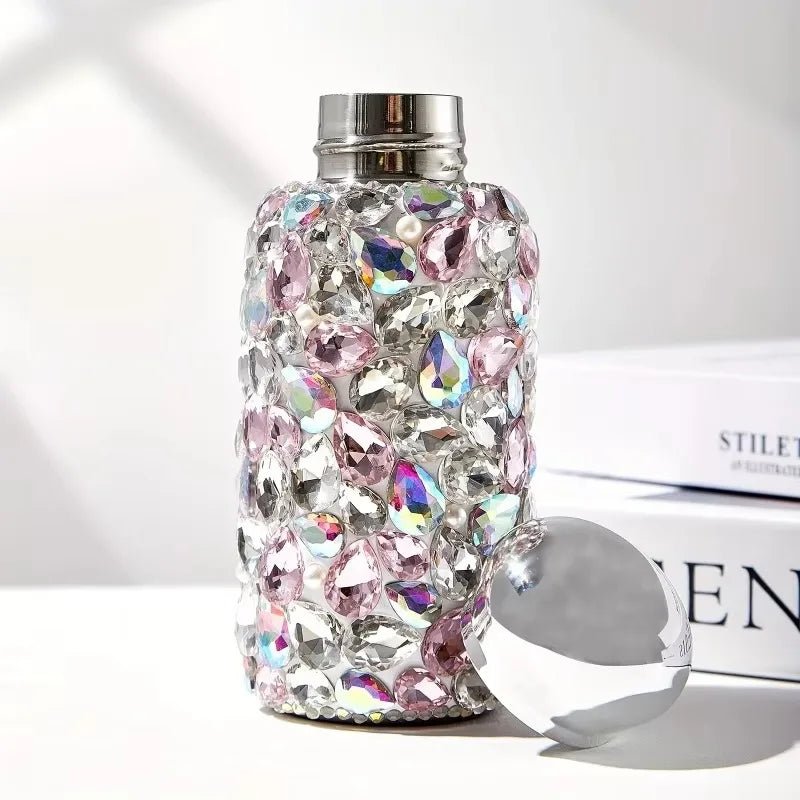 260ml Shiny Diamond Insulated Bottle Stainless Steel Thermal Cup Portable Travel Drinkware For Birthday Party Send Gifts - Fiesta Vellore260ml Shiny Diamond Insulated Bottle Stainless Steel Thermal Cup Portable Travel Drinkware For Birthday Party Send GiftsFiesta VelloreFiesta Vellore175190852;20251224;1766599890ZkO81Green260mlSd91ddcad321f409f8ff3824dae4b44e8M