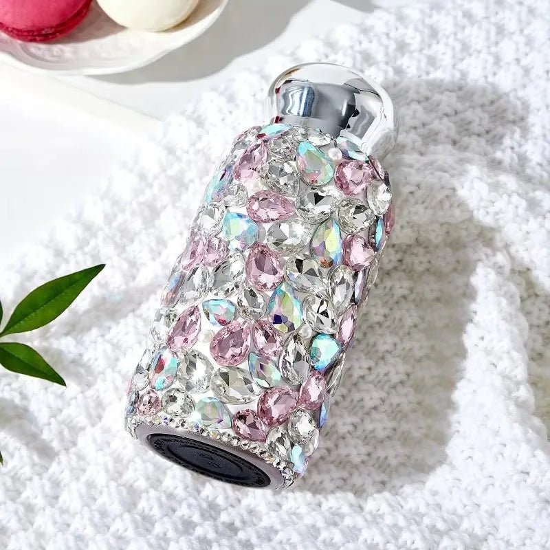 260ml Shiny Diamond Insulated Bottle Stainless Steel Thermal Cup Portable Travel Drinkware For Birthday Party Send Gifts - Fiesta Vellore260ml Shiny Diamond Insulated Bottle Stainless Steel Thermal Cup Portable Travel Drinkware For Birthday Party Send GiftsFiesta VelloreFiesta Vellore175190852;20251224;1766599890ZkO81Green260mlS2f04481802ff4223a1973ae70a40e6bcm