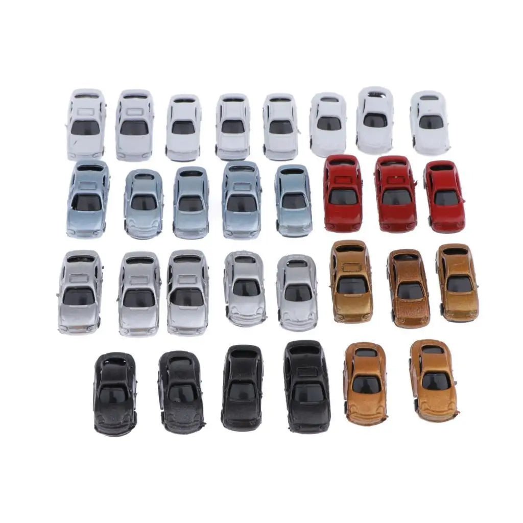 30pcs Painted Model Cars Building Train Miniature Parking Scenery Street Layout - Fiesta Vellore30pcs Painted Model Cars Building Train Miniature Parking Scenery Street LayoutFiesta VelloreFiesta Vellore175214440;20251225;1766621731ZYZuiDefault - DefaultS127159bdcea24898af7e93cd0239b81aw