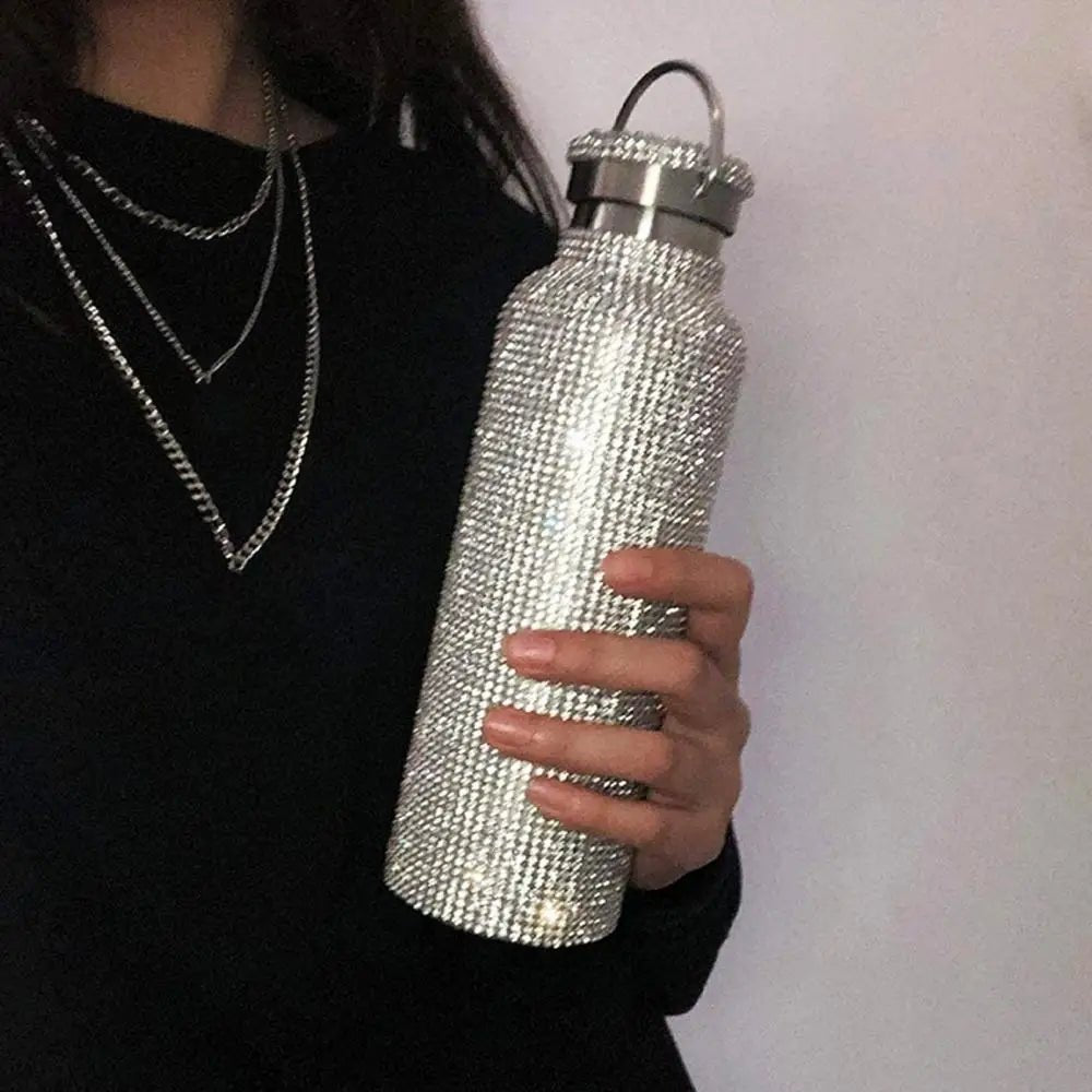 350ml/500ml/750ml Stainless Steel Insulated Vacuum Cup Rhinestone Decor Flask Bottle Drinking Kettle Thermal Mug Outdooor Travel - Fiesta Vellore350ml/500ml/750ml Stainless Steel Insulated Vacuum Cup Rhinestone Decor Flask Bottle Drinking Kettle Thermal Mug Outdooor TravelFiesta VelloreFiesta Vellore175190883;20251224;1766599891rmjQdGolden 750MLS8546fd251a854639ad99ee4a592784e2y