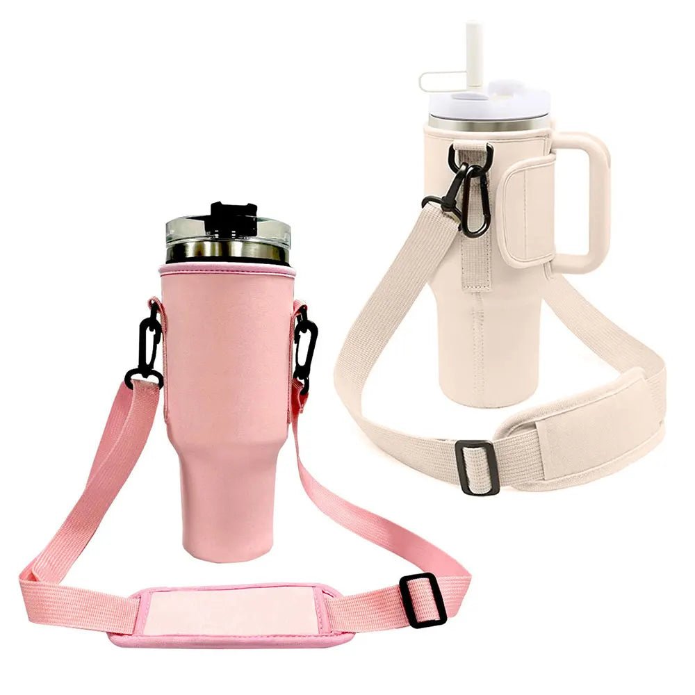 40oz Neoprene Water Bottle Carrier Bag with Adjustable Shoulder Strap Non - Slip Insulated Stanley Cup Sleeve Mug Cover - Fiesta Vellore40oz Neoprene Water Bottle Carrier Bag with Adjustable Shoulder Strap Non - Slip Insulated Stanley Cup Sleeve Mug CoverFiesta VelloreFiesta Vellore175190863;20251224;17665998916n58xBeigeS423c5d6ba5a9455e8cf459937f880fecL