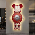 40x21CM Creative Wall Clock Cartoon Fashion Living Room Silent Art Clock Simple Modern Watch Wall Home Decoration Bear - Fiesta Vellore40x21CM Creative Wall Clock Cartoon Fashion Living Room Silent Art Clock Simple Modern Watch Wall Home Decoration BearFiesta VelloreFiesta Vellore175213704;20251225;1766621711TMUPzWithout lightDS7cdbfc35b4324cba9e215c059d8286edO
