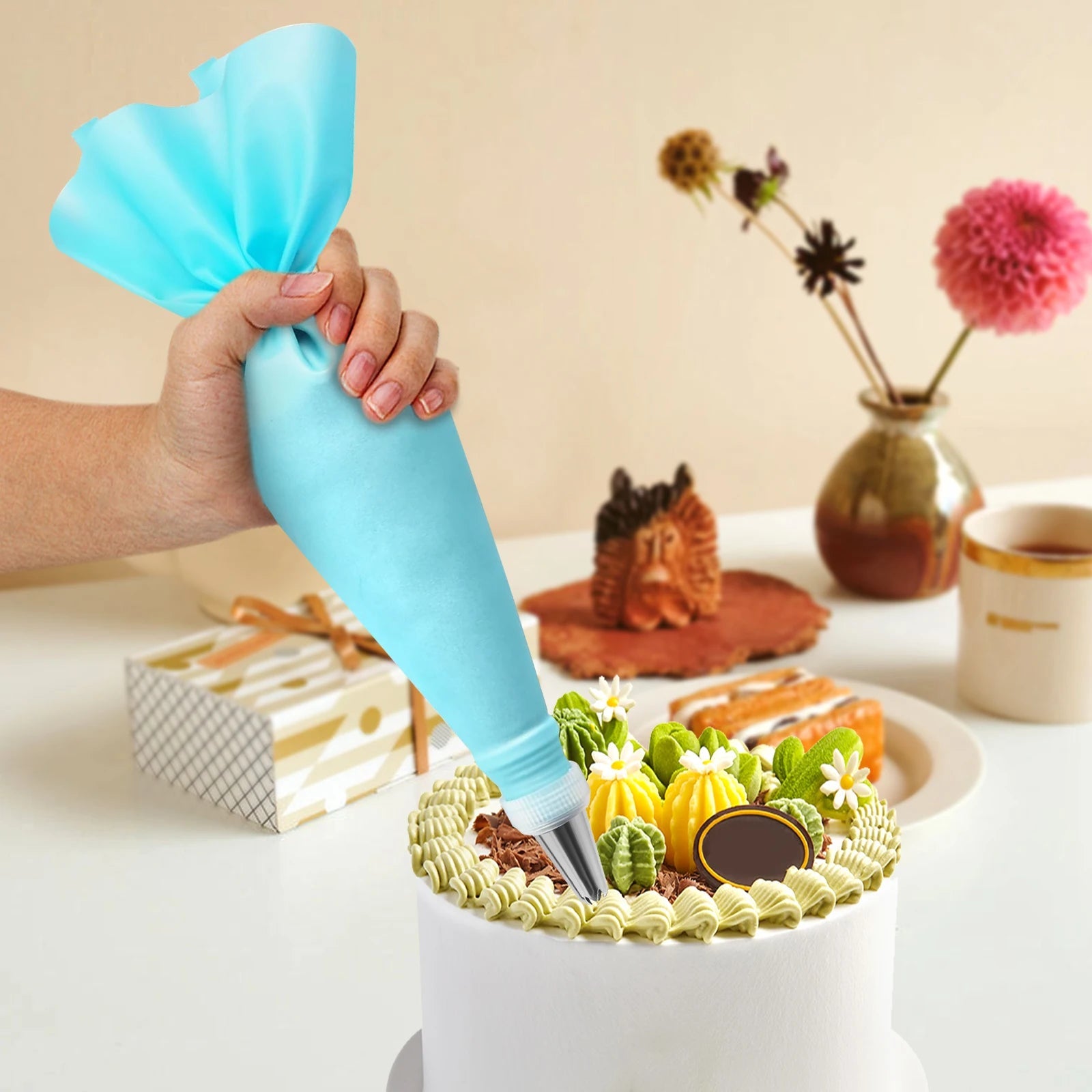 42PCS Cake DIY Decoration Kit Tools Bags, Icing Decoration Kit, Cake Decorating Set, Baking Supply Tool Home Kitchen Accessories - Fiesta Vellore42PCS Cake DIY Decoration Kit Tools Bags, Icing Decoration Kit, Cake Decorating Set, Baking Supply Tool Home Kitchen AccessoriesFiesta VelloreFiesta Vellore175212677;20251225;1766621670zBeAzDark KhakiS82a39763ec97418582ef7b87f7d5b530z