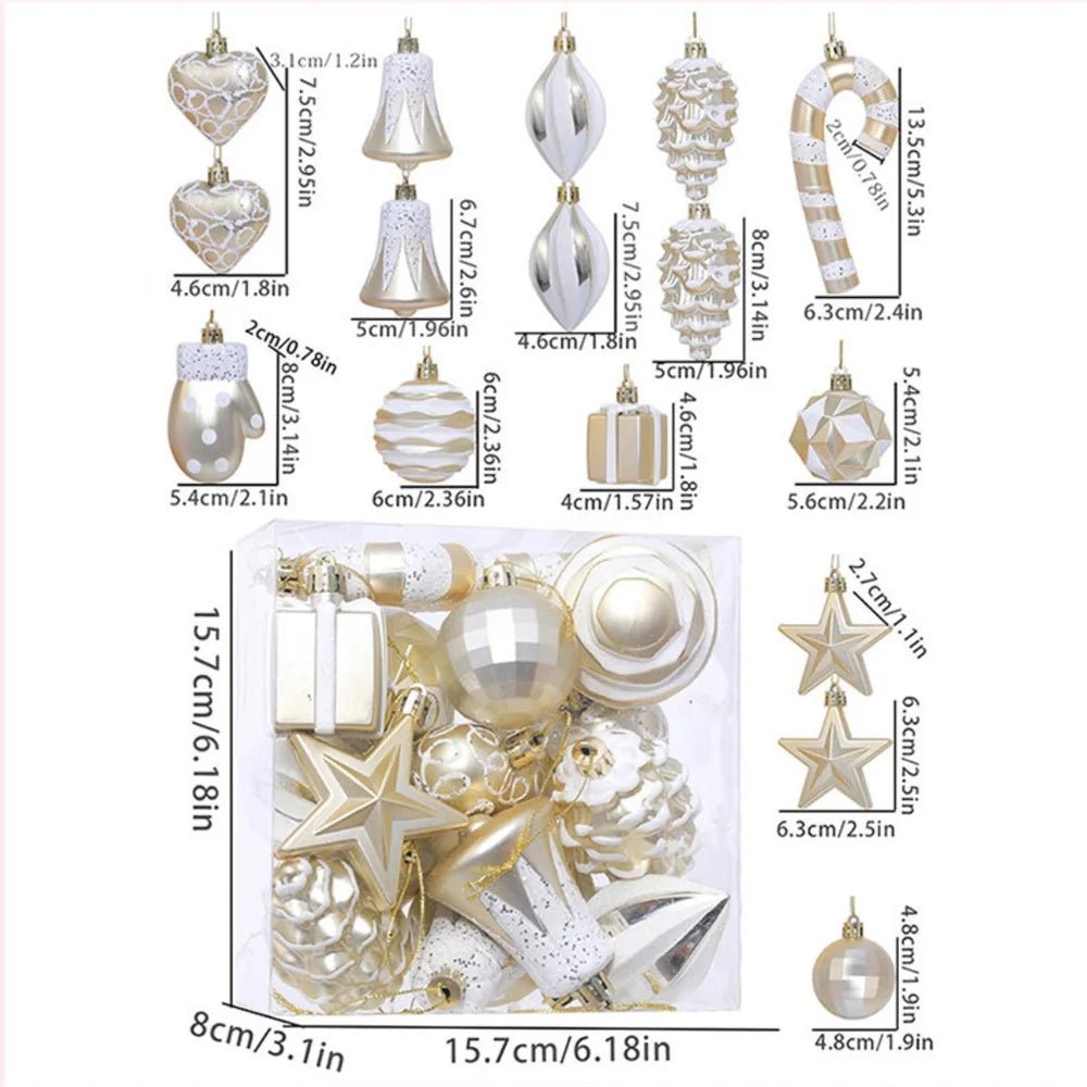 4/6/16Pcs Christmas Ball Ornaments Candy Cane Ornaments Peppermint Lollipop Hanging Ornaments Christmas Holiday Party Supplies - Fiesta Vellore4/6/16Pcs Christmas Ball Ornaments Candy Cane Ornaments Peppermint Lollipop Hanging Ornaments Christmas Holiday Party SuppliesFiesta VelloreFiesta Vellore175214491;20251225;1766621733dqe11ChampagneS3503000dc883437988dbb880c17425e8o