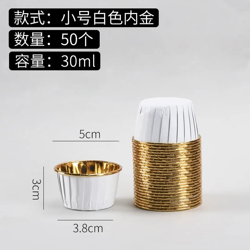 50 pcs Small Mini Pack Muffins Cup Paper Cupcake Wrappers Baking Cups Cases Muffin Boxes DIY Cake Tools Kitchen Baking Supplies - Fiesta Vellore50 pcs Small Mini Pack Muffins Cup Paper Cupcake Wrappers Baking Cups Cases Muffin Boxes DIY Cake Tools Kitchen Baking SuppliesFiesta VelloreFiesta Vellore175212725;20251225;1766621675VtXFXsmall gold whiteSd7afc31dd5e14894a5c13a460f3d1e55U