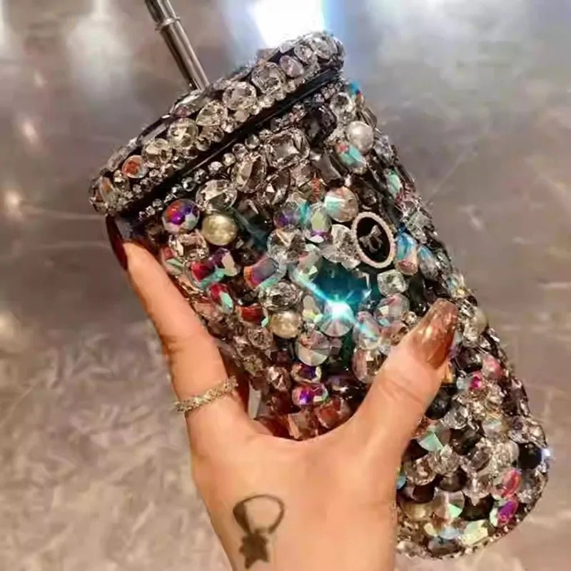 500ml Double Wall Stainless Steel Tumbler Thermos Sparkling Rhinestone Straw Cup with Lid Insulated Coffee Mug Water Bottle - Fiesta Vellore500ml Double Wall Stainless Steel Tumbler Thermos Sparkling Rhinestone Straw Cup with Lid Insulated Coffee Mug Water BottleFiesta VelloreFiesta Vellore175190915;20251224;1766599891iTqhMC WhiteS6d2490e7838144789dcff70e046bed01U