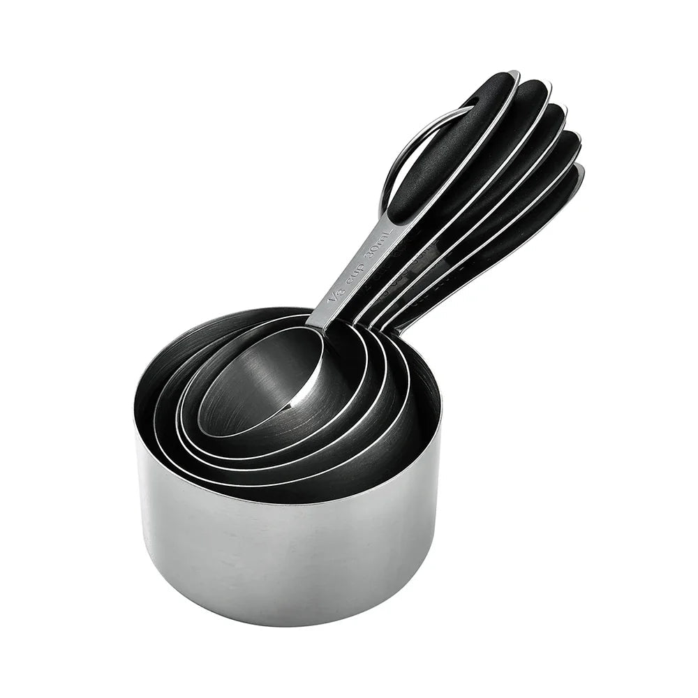 5/10Pcs Stainless Steel Measuring Cups And Spoons Set Kitchen Accessories For Baking Cake Cooking Making Measuring Kitchen Tools - Fiesta Vellore5/10Pcs Stainless Steel Measuring Cups And Spoons Set Kitchen Accessories For Baking Cake Cooking Making Measuring Kitchen ToolsFiesta VelloreFiesta Vellore175212710;20251225;1766621676ICuI85Pcs Black LS254cfe6f8dad48ffa8a04a4560648a85b