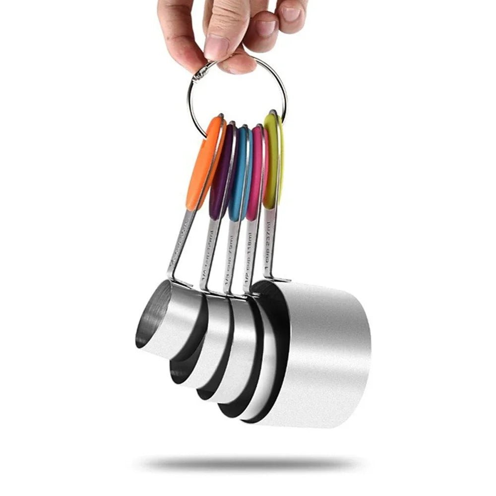 5/10Pcs Stainless Steel Measuring Cups And Spoons Set Kitchen Accessories For Baking Cake Cooking Making Measuring Kitchen Tools - Fiesta Vellore5/10Pcs Stainless Steel Measuring Cups And Spoons Set Kitchen Accessories For Baking Cake Cooking Making Measuring Kitchen ToolsFiesta VelloreFiesta Vellore175212707;20251225;1766621676sSZfW5Pcs Rainbow LS47322e23c5134dab88c897f5e3294e74I