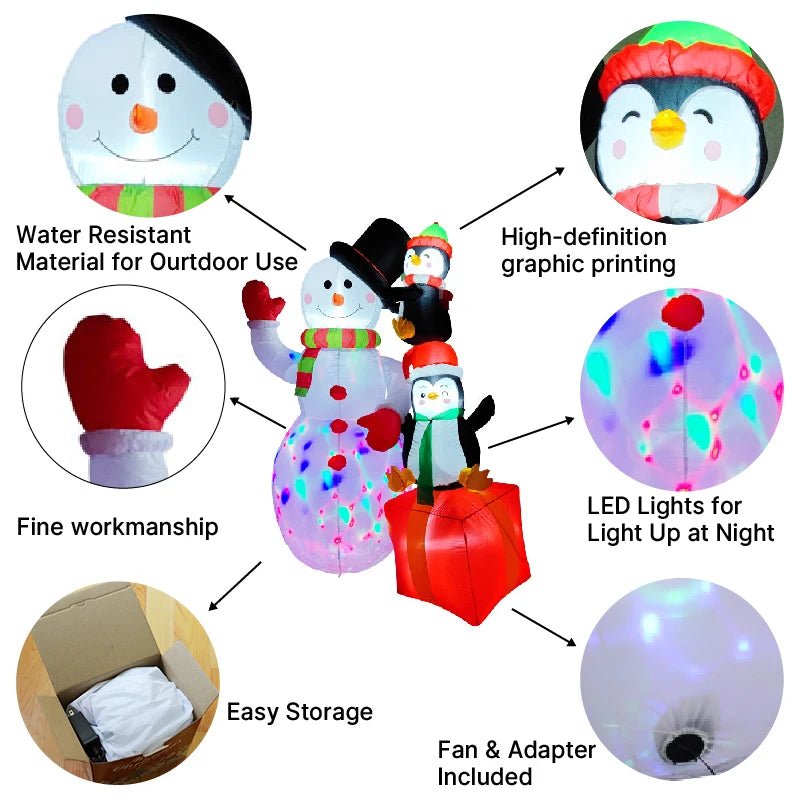 5.9FT Snowman Penguins Stacs Christmas Inflatable Decorations Xmas Ornaments Lights Outdoor Home Yard Holiday Party Decor Toys - Fiesta Vellore5.9FT Snowman Penguins Stacs Christmas Inflatable Decorations Xmas Ornaments Lights Outdoor Home Yard Holiday Party Decor ToysFiesta VelloreFiesta Vellore175214576;20251225;1766621744RL106QM0069 - 79HWEUS8db85932d1d4475d84bbb422681ca7801