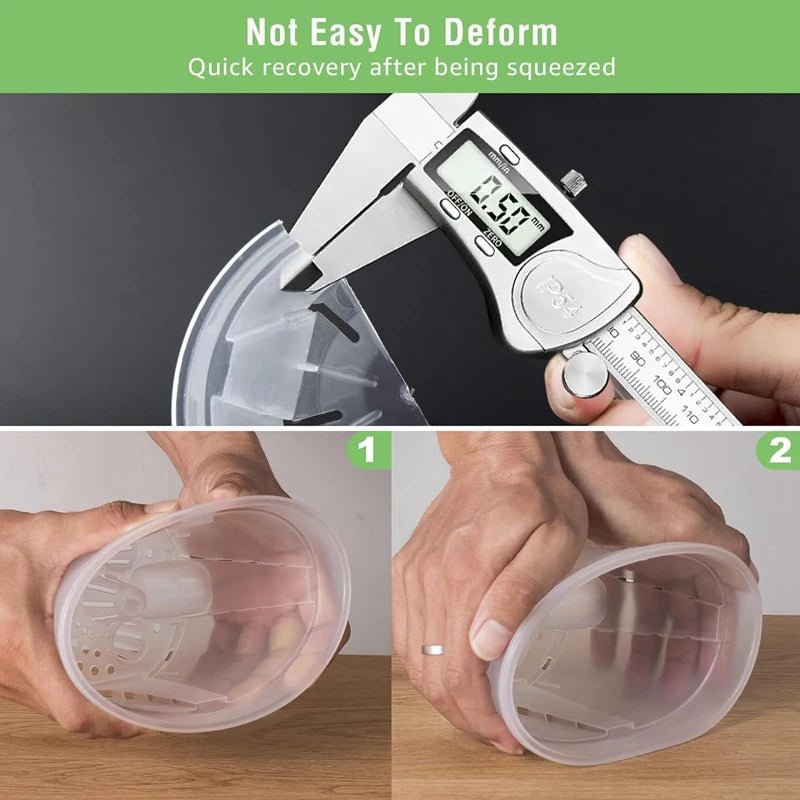 6 Inch Transparent Plastic Garden Pots Self Watering Planters 5 Pack With Deep Reservior - Fiesta Vellore6 Inch Transparent Plastic Garden Pots Self Watering Planters 5 Pack With Deep ReserviorFiesta VelloreFiesta Vellore175213956;20251225;1766621711LDwcfTransparentSeb4a0323ed3c416c93c0f16fa1072dbfX