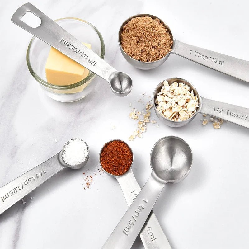 6 - piece set of stainless steel measuring spoons for baking tools, baking scale measuring cooking spoons - Fiesta Vellore6 - piece set of stainless steel measuring spoons for baking tools, baking scale measuring cooking spoonsFiesta VelloreFiesta Vellore175212685;20251225;1766621672cYUDu6PCSSd85c0f368ceb4f37bea556df9f59417cH