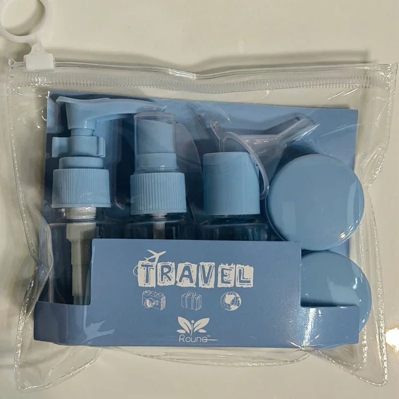 8pcs/set Travel Bottles Spray Bottle Lotion Empty Shampoo Bottle Mini Face Cream Pot Transparent Container Travel Essentials - Fiesta Vellore8pcs/set Travel Bottles Spray Bottle Lotion Empty Shampoo Bottle Mini Face Cream Pot Transparent Container Travel EssentialsFiesta VelloreFiesta Vellore175212682;20251225;1766621671IC2SqLightblueS82654f5dbc914c58bb1185c08a498056g