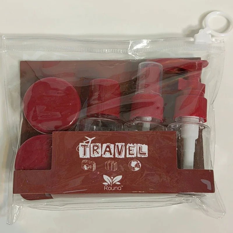 8pcs/set Travel Bottles Spray Bottle Lotion Empty Shampoo Bottle Mini Face Cream Pot Transparent Container Travel Essentials - Fiesta Vellore8pcs/set Travel Bottles Spray Bottle Lotion Empty Shampoo Bottle Mini Face Cream Pot Transparent Container Travel EssentialsFiesta VelloreFiesta Vellore175212678;20251225;1766621671LgeNFRedSdb2cc57fd8ae415385af0eed062ba79ew