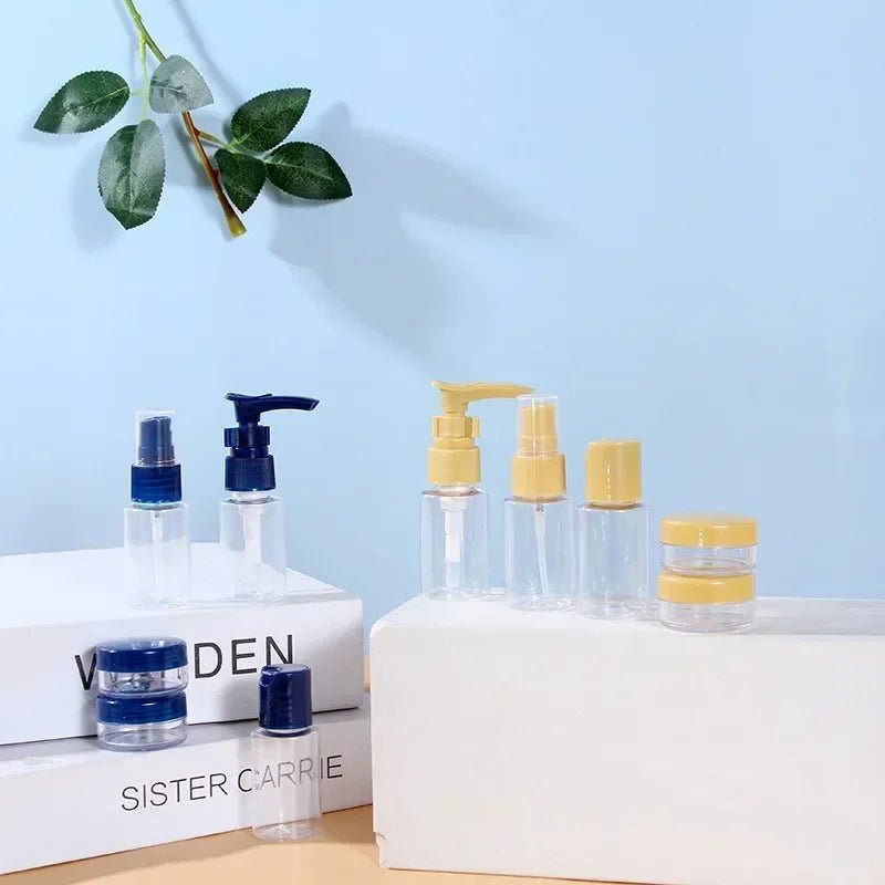 8pcs/set Travel Bottles Spray Bottle Lotion Empty Shampoo Bottle Mini Face Cream Pot Transparent Container Travel Essentials - Fiesta Vellore8pcs/set Travel Bottles Spray Bottle Lotion Empty Shampoo Bottle Mini Face Cream Pot Transparent Container Travel EssentialsFiesta VelloreFiesta Vellore175212678;20251225;1766621671LgeNFRedS3de5c2122b8b4b15876bc212ff058dbb2