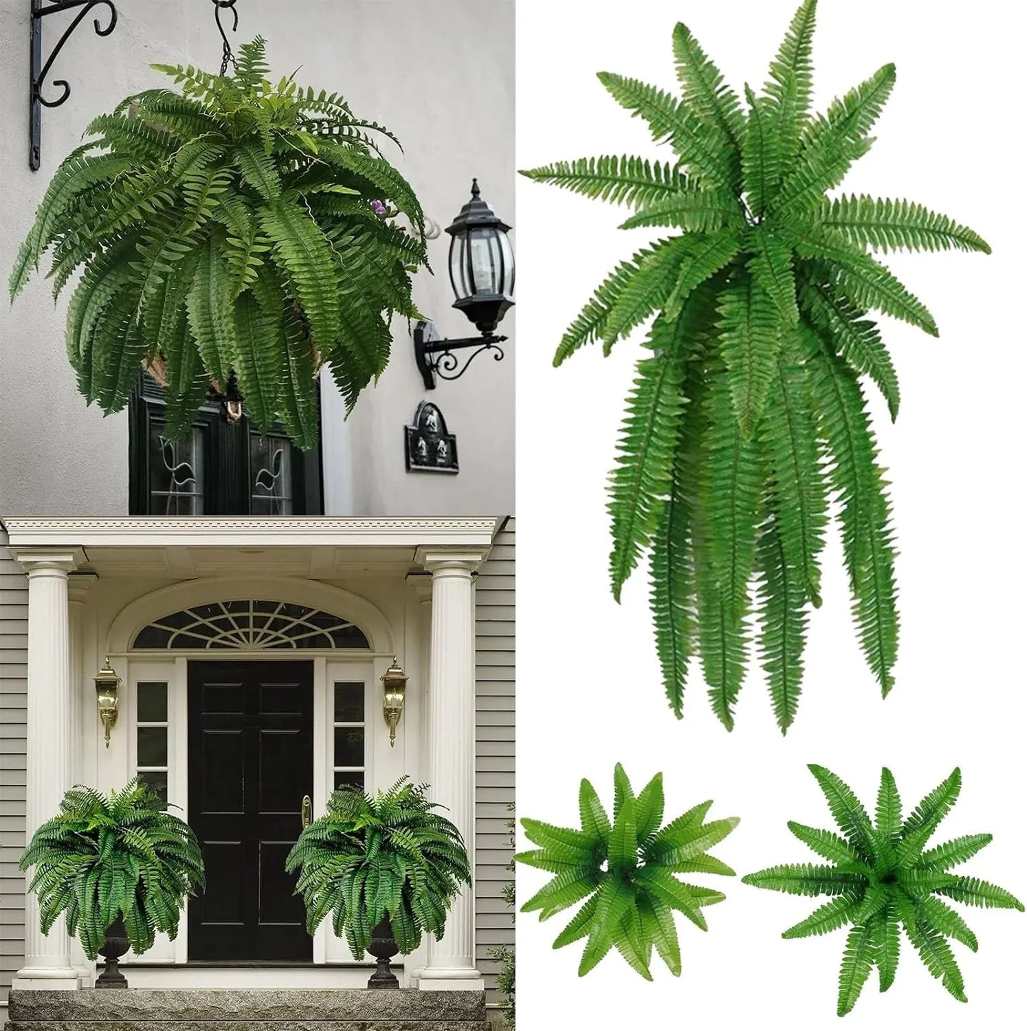 Artificial Ferns Lifelike Greenery Outdoor Planters Weather Resistant Hanging Plants Garden Patio Decorations For Outdoor Decor - Fiesta VelloreArtificial Ferns Lifelike Greenery Outdoor Planters Weather Resistant Hanging Plants Garden Patio Decorations For Outdoor DecorFiesta VelloreFiesta Vellore175214119;20251225;1766621712kOsA8One SizeASd81859f7d1cd4d5e8ce943a97989826eb