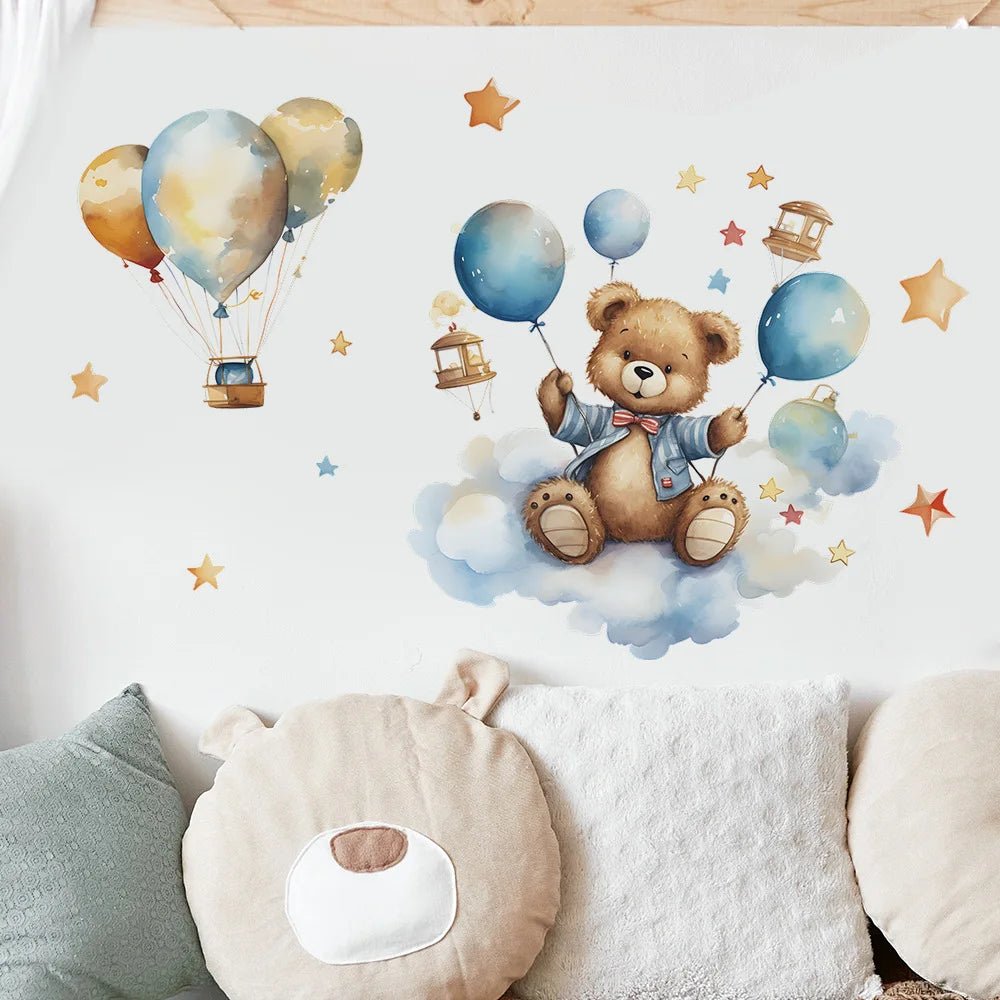 Bear Decorative Vinyl Child Wall Stickers For Baby Room Decoration Bedroom Accessories Adhesive Wallpaper Wall Decor Room Decor - Fiesta VelloreBear Decorative Vinyl Child Wall Stickers For Baby Room Decoration Bedroom Accessories Adhesive Wallpaper Wall Decor Room DecorFiesta VelloreFiesta Vellore175212591;20251225;1766621670XO6hJfun - e38S74d0b0d830a34e09a5f897e27379960eH