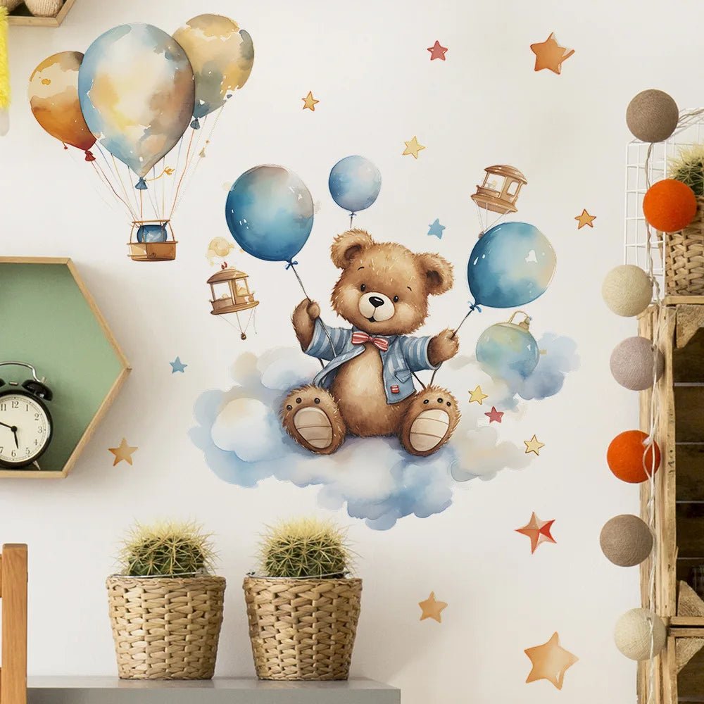 Bear Decorative Vinyl Child Wall Stickers For Baby Room Decoration Bedroom Accessories Adhesive Wallpaper Wall Decor Room Decor - Fiesta VelloreBear Decorative Vinyl Child Wall Stickers For Baby Room Decoration Bedroom Accessories Adhesive Wallpaper Wall Decor Room DecorFiesta VelloreFiesta Vellore175212591;20251225;1766621670XO6hJfun - e38S0e694d1bad8944f0813c837969397d09V