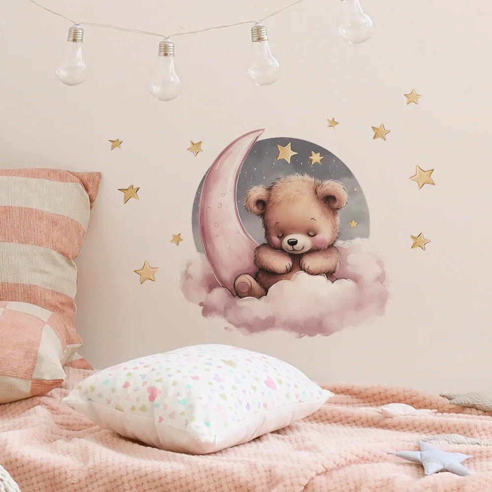 Bear Decorative Vinyl Child Wall Stickers For Baby Room Decoration Bedroom Accessories Adhesive Wallpaper Wall Decor Room Decor - Fiesta VelloreBear Decorative Vinyl Child Wall Stickers For Baby Room Decoration Bedroom Accessories Adhesive Wallpaper Wall Decor Room DecorFiesta VelloreFiesta Vellore175212591;20251225;1766621670XO6hJfun - e38S349dba7b3bf64ae499e8ec9609567303O