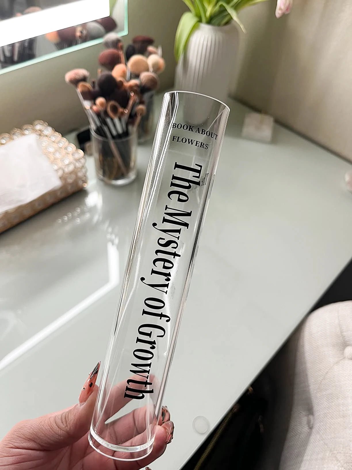 Book Vase for Flowers Aesthetic Room Decor, Artistic and Cultural Flavor Decorative Acrylic Vase, Unique Home/Bedroom/Office Acc - Fiesta VelloreBook Vase for Flowers Aesthetic Room Decor, Artistic and Cultural Flavor Decorative Acrylic Vase, Unique Home/Bedroom/Office AccFiesta VelloreFiesta Vellore175212528;20251225;17666216672id5PClear RedS2751e1ee15cf41e8873ba4dbaf3eebb69