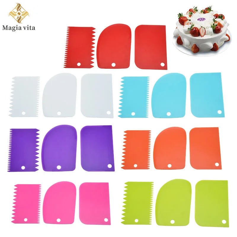 Cake Scraper Spatula Decorating Tools For Baking Kitchen Pastry And Bakery Accessories Gadget Set Fondant Tool Bakeware Utensils - Fiesta VelloreCake Scraper Spatula Decorating Tools For Baking Kitchen Pastry And Bakery Accessories Gadget Set Fondant Tool Bakeware UtensilsFiesta VelloreFiesta Vellore175212844;20251225;17666216784FmzKPurpleChina MainlandHe3b61a8453c3489889b8d7e149cb1999a