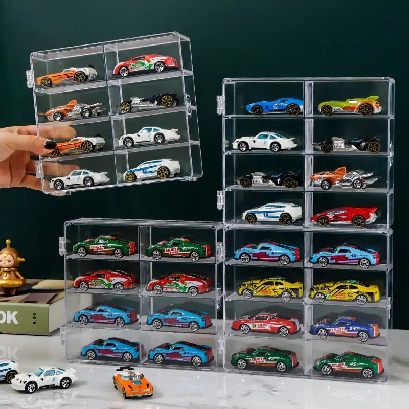 Car Storage Box Can Stack Model Toy Car Display Box 1:64 Tomica Car Model Sports Car Multi - Grid With Door 8 Grids - Fiesta VelloreCar Storage Box Can Stack Model Toy Car Display Box 1:64 Tomica Car Model Sports Car Multi - Grid With Door 8 GridsFiesta VelloreFiesta Vellore175214332;20251225;1766621728EpXx81pcsSf43809d9d26042f1b8cf4cdb51663faaG