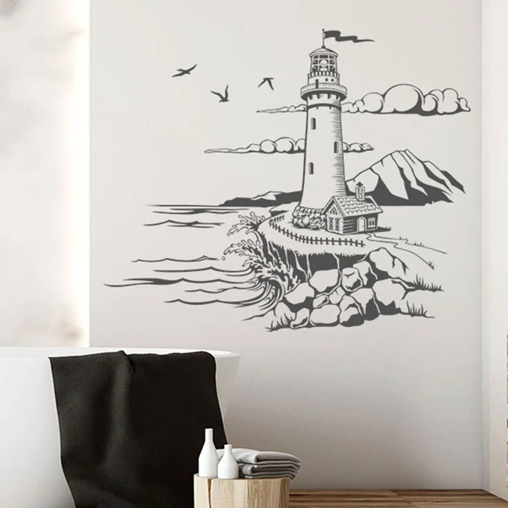 Cartoon Lighthouse By The Sea Bird Travel Wall Sticker Bathroom Bedroom Adventure Explore Wall Decal Living Room Decor - Fiesta VelloreCartoon Lighthouse By The Sea Bird Travel Wall Sticker Bathroom Bedroom Adventure Explore Wall Decal Living Room DecorFiesta VelloreFiesta Vellore175212593;20251225;17666216689AkkW56cmwidex46cmhighredSd0ecc86b53a449199fb1c217f90012ddI