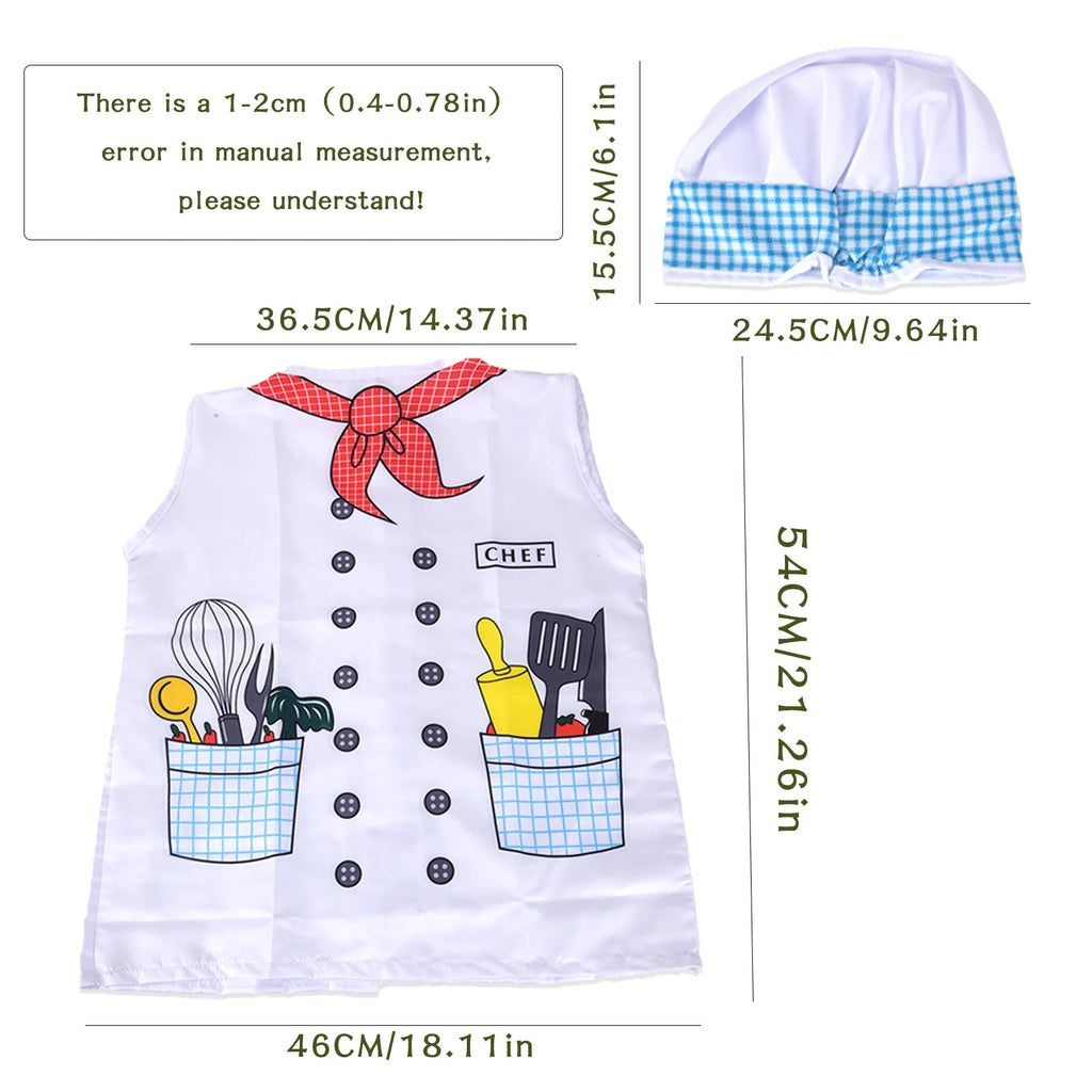 Chef Uniform Kitchen Toys Cooking Kitchen Utensils Children's Kitchen Supplies Set Baking Tools Christmas Birthday Toys For Chi - Fiesta VelloreChef Uniform Kitchen Toys Cooking Kitchen Utensils Children's Kitchen Supplies Set Baking Tools Christmas Birthday Toys For ChiFiesta VelloreFiesta Vellore175212747;20251225;17666216767KBq4Big Chef uniformS63eb791c1cc741ba99e481b2bb8f7979B