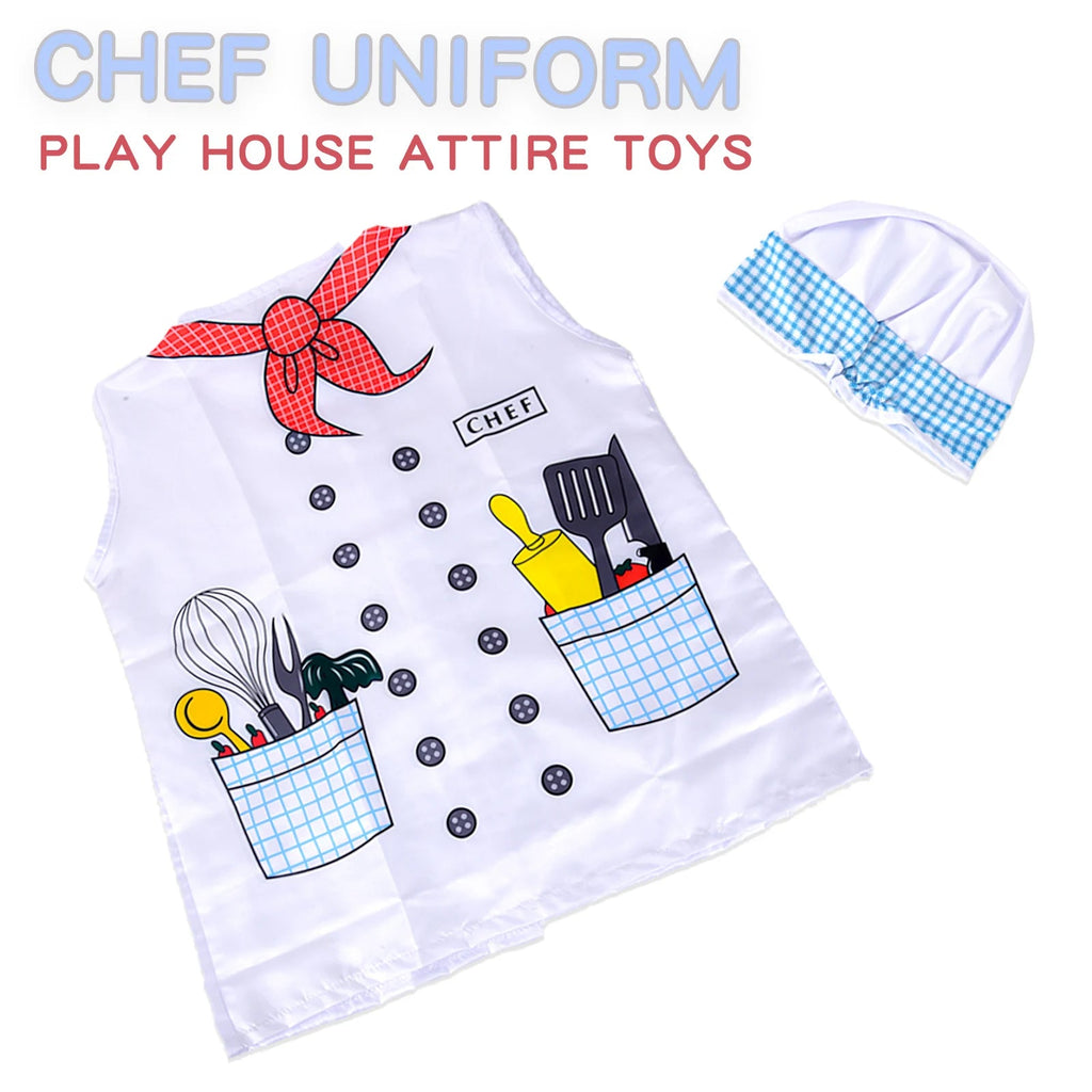 Chef Uniform Kitchen Toys Cooking Kitchen Utensils Children's Kitchen Supplies Set Baking Tools Christmas Birthday Toys For Chi - Fiesta VelloreChef Uniform Kitchen Toys Cooking Kitchen Utensils Children's Kitchen Supplies Set Baking Tools Christmas Birthday Toys For ChiFiesta VelloreFiesta Vellore175212747;20251225;17666216767KBq4Big Chef uniformS7e36ff910805491091c8d7ad6467b34ck