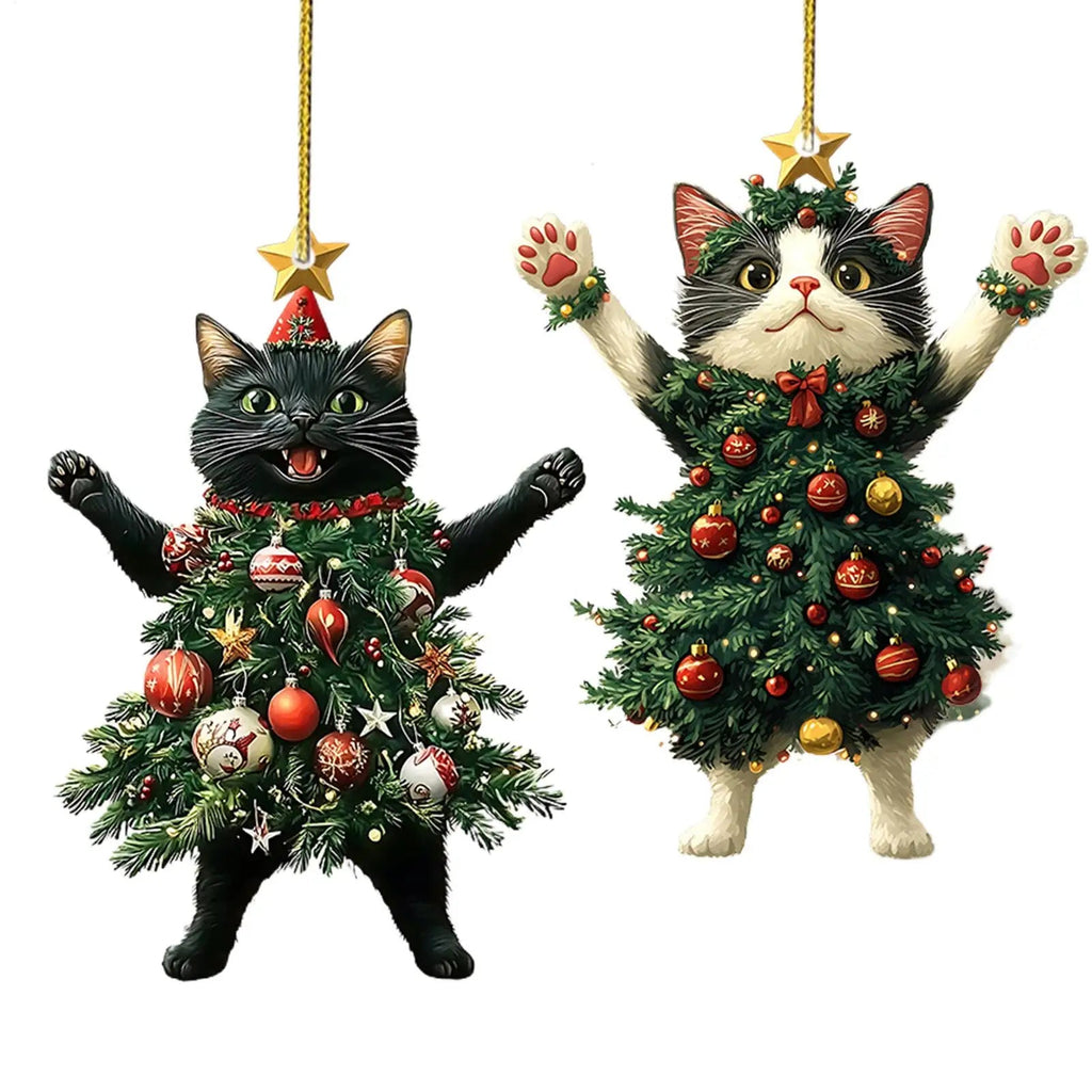 Christmas Tree Cat DecorCat Christmas Tree Ornaments 2D Flat Acrylic Holiday Tree Costume Kitten Pendant Cat Hanging Ornaments - Fiesta VelloreChristmas Tree Cat DecorCat Christmas Tree Ornaments 2D Flat Acrylic Holiday Tree Costume Kitten Pendant Cat Hanging OrnamentsFiesta VelloreFiesta Vellore175214539;20251225;1766621744iFr9XBlackS22fd10f186884775810f7b1fc305305eI