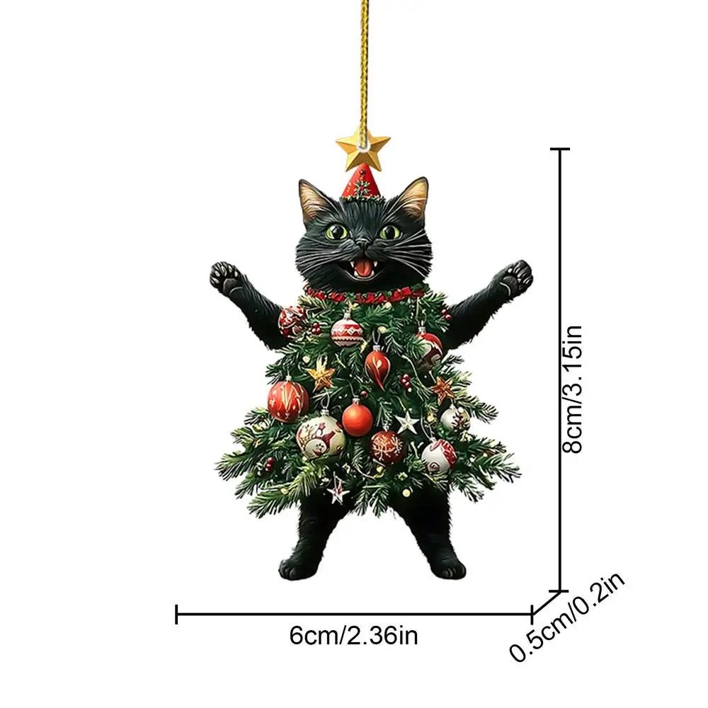 Christmas Tree Cat DecorCat Christmas Tree Ornaments 2D Flat Acrylic Holiday Tree Costume Kitten Pendant Cat Hanging Ornaments - Fiesta VelloreChristmas Tree Cat DecorCat Christmas Tree Ornaments 2D Flat Acrylic Holiday Tree Costume Kitten Pendant Cat Hanging OrnamentsFiesta VelloreFiesta Vellore175214539;20251225;1766621744iFr9XBlackSad48d7c41c6d400e932d5927feb141d99