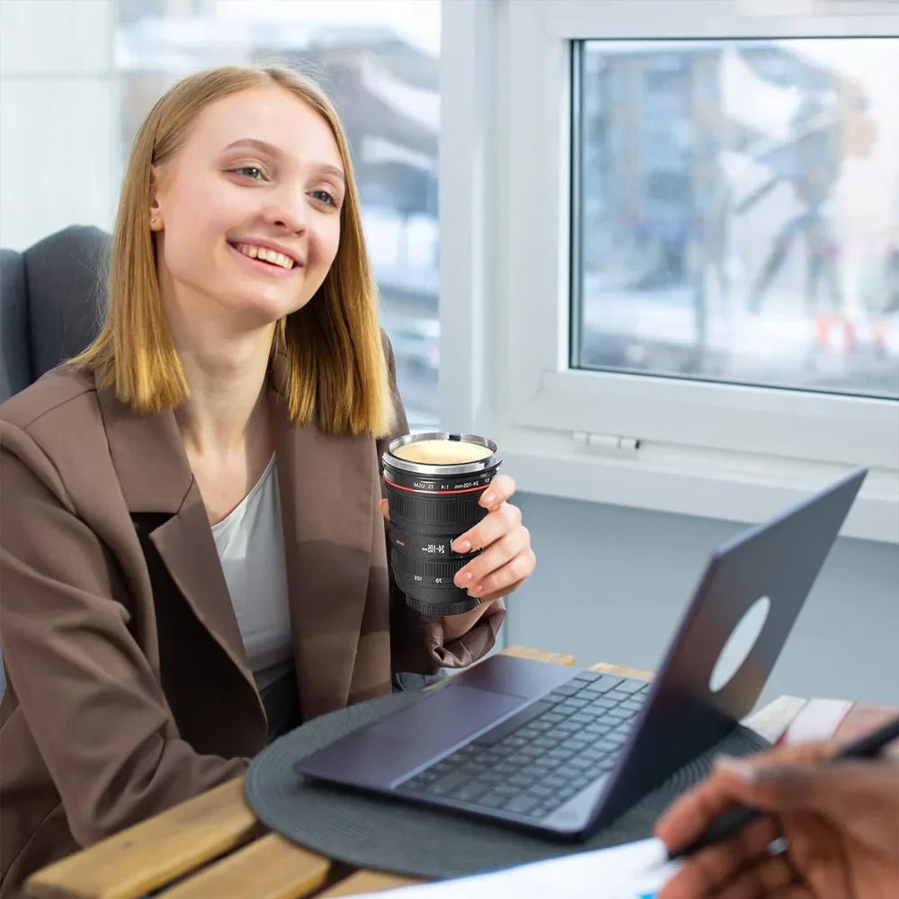 Coffee Mug Tumbler Camera Lens Cup Thermal Thermos Water Bottle Stainless Steel With Cover Insulated Vacuum Flasks Travle Drinks - Fiesta VelloreCoffee Mug Tumbler Camera Lens Cup Thermal Thermos Water Bottle Stainless Steel With Cover Insulated Vacuum Flasks Travle DrinksFiesta VelloreFiesta Vellore175190907;20251224;1766599891XFk0lBlack Lens Cup400MLSdfeaafd96a2c4203bdfbf7a08aa45febl