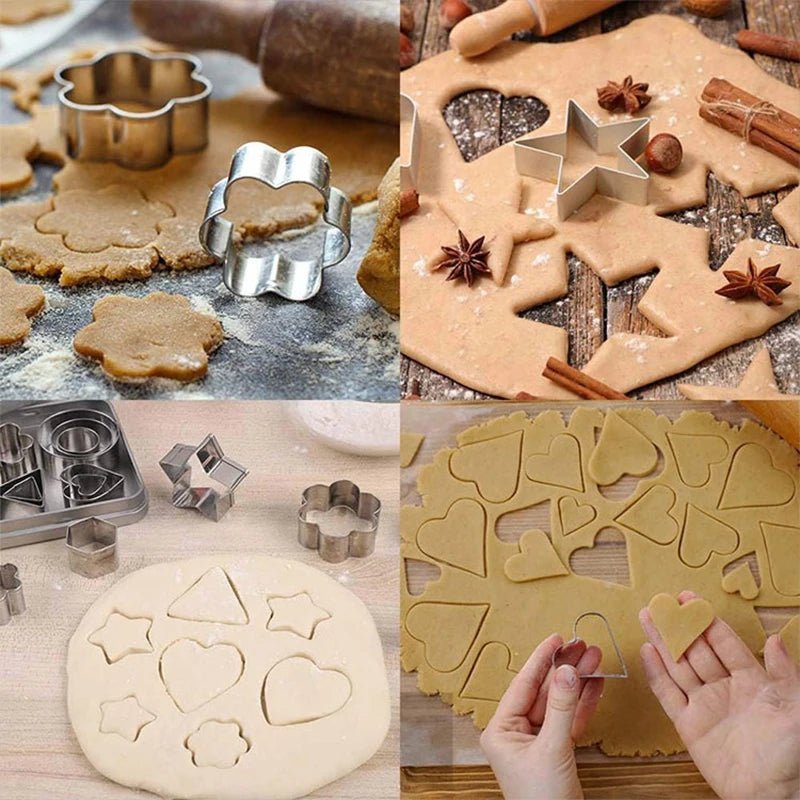Cookie Cutter Set With Storage Box Geometry Mini Cookies Linzer Biscuit Baking Molds DIY Pastry Cake Decoration Tools - Fiesta VelloreCookie Cutter Set With Storage Box Geometry Mini Cookies Linzer Biscuit Baking Molds DIY Pastry Cake Decoration ToolsFiesta VelloreFiesta Vellore175212712;20251225;1766621674wRVE9with box 30 pcsSa0073337be6b45598a10d39cf124da52p