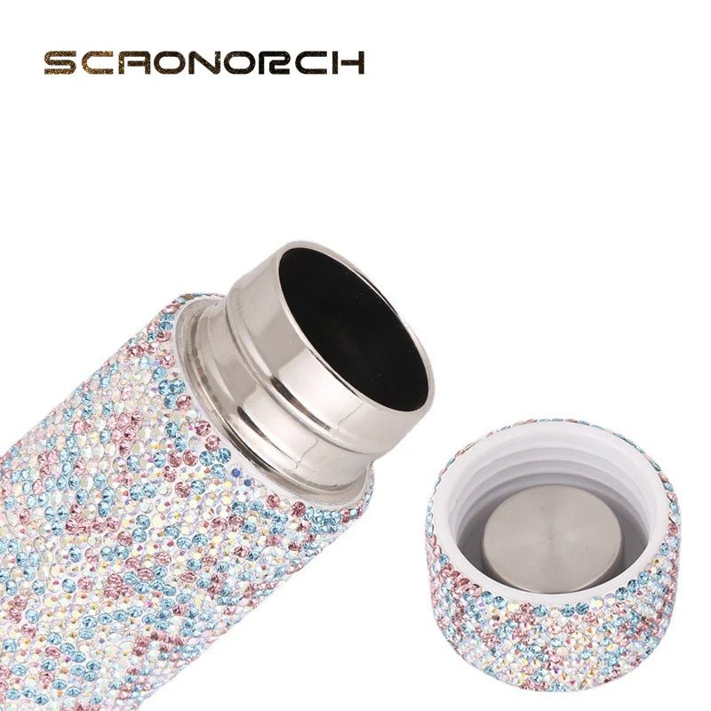 Creative Bling Slender Vacuum Flask Stainless Steel Water Bottle Tumbler Thermos Rhinestone Travel Portable Insulated Cup Mug - Fiesta VelloreCreative Bling Slender Vacuum Flask Stainless Steel Water Bottle Tumbler Thermos Rhinestone Travel Portable Insulated Cup MugFiesta VelloreFiesta Vellore175190844;20251224;1766599890ozOrIGreen280MLS59e0ab760f4f419b8d530b7e5f972f64Z