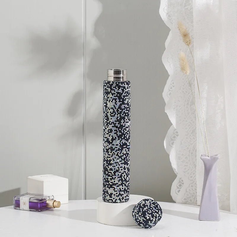 Creative Bling Slender Vacuum Flask Stainless Steel Water Bottle Tumbler Thermos Rhinestone Travel Portable Insulated Cup Mug - Fiesta VelloreCreative Bling Slender Vacuum Flask Stainless Steel Water Bottle Tumbler Thermos Rhinestone Travel Portable Insulated Cup MugFiesta VelloreFiesta Vellore175190845;20251224;1766599890zdySJMULTI Green280MLSf214ddfc0d89412d9eb1fbfd3e87f031V