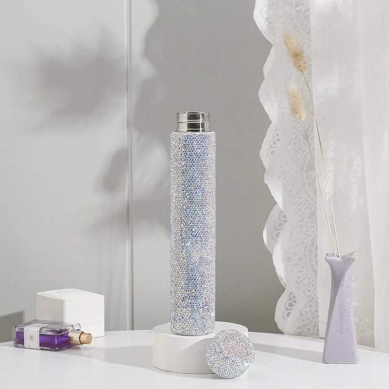 Creative Bling Slender Vacuum Flask Stainless Steel Water Bottle Tumbler Thermos Rhinestone Travel Portable Insulated Cup Mug - Fiesta VelloreCreative Bling Slender Vacuum Flask Stainless Steel Water Bottle Tumbler Thermos Rhinestone Travel Portable Insulated Cup MugFiesta VelloreFiesta Vellore175190847;20251224;1766599890KwtyhWhite280MLS51db56f1a5d9447bb67568d471bbc8992