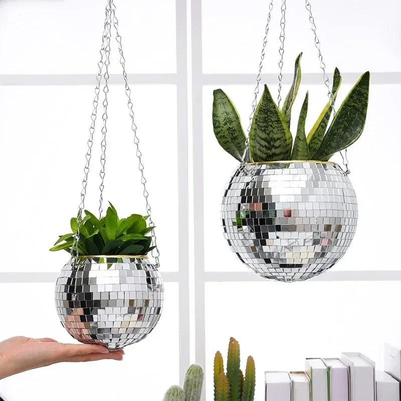 Creative Mirror Flowerpot Ball Discos Planters Flower Hanging Pots Basket Plant Pot Planting Home Hanger Planter - Fiesta VelloreCreative Mirror Flowerpot Ball Discos Planters Flower Hanging Pots Basket Plant Pot Planting Home Hanger PlanterFiesta VelloreFiesta Vellore175214135;20251225;1766621712EW6rASilver - 25cmSa7f3927c2d2f4ac09d2dc1055ae22e884