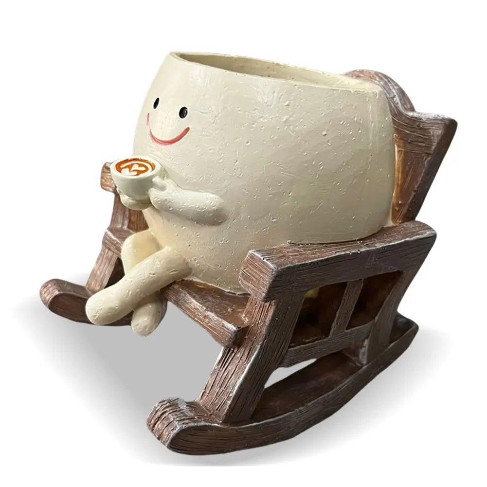 Creative Rocking Chair/Swing Face Succulent Planter Cute Resin Head Planters Home Garden Supplies for Indoor Outdoor Plants - Fiesta VelloreCreative Rocking Chair/Swing Face Succulent Planter Cute Resin Head Planters Home Garden Supplies for Indoor Outdoor PlantsFiesta VelloreFiesta Vellore175213722;20251225;1766621711Pdc73Rocking ChairSdafe2a8fafa449e59721263e6e5915e58